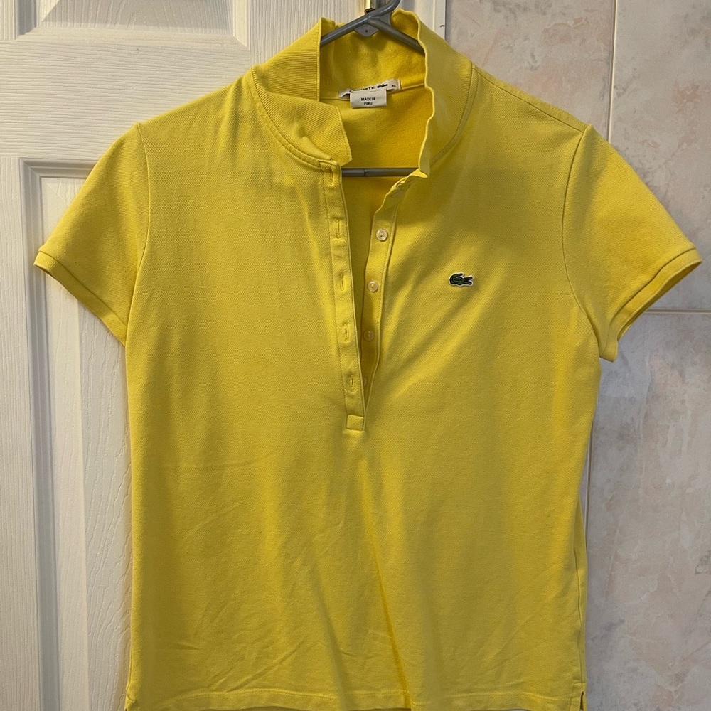 Lacoste women’s polo size 40 (US Medium)